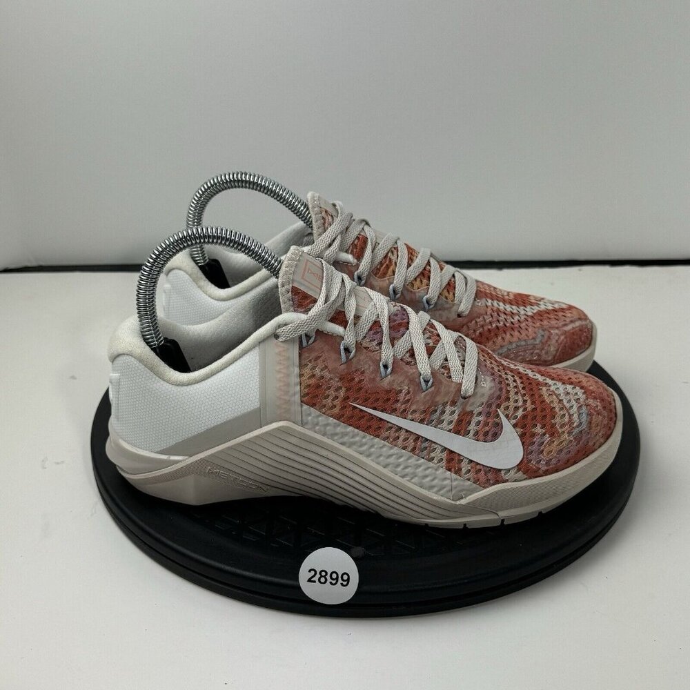 Nike Metcon 6 Womens Size 7 DJ3076-064 Pink White Training Shoes